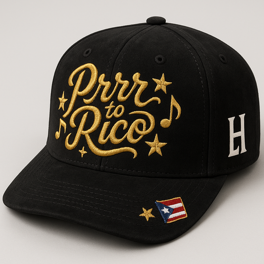 Prrr To Rico Gold on Suede